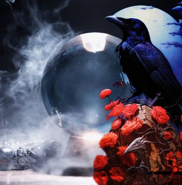 A Psychic’s Crystal Ball Rarely Comes Without a Crow